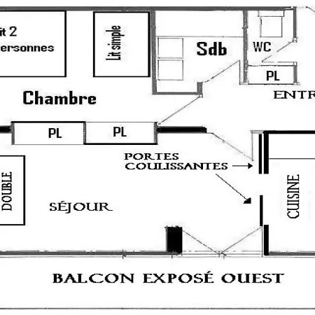 Charmant 3 Pieces Renove, Au Pied Des Pistes Pour 6 Pers. Apartment